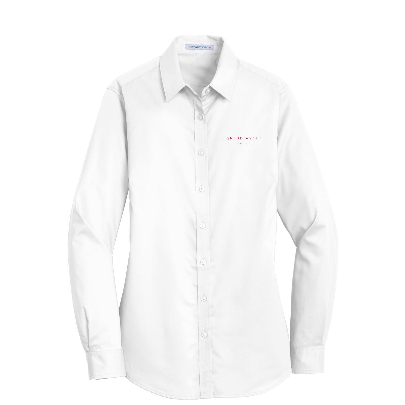 Port Authority Women's SuperPro Twill Shirt — White